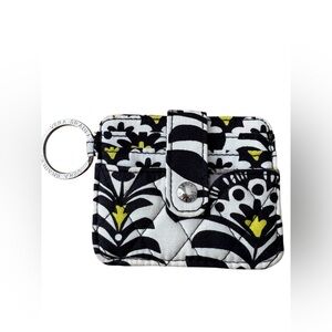 VERA BRADLEY FANFARE IN A SNAP CARD CASE WALLET